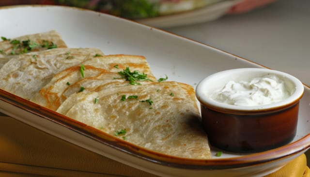 Cheese Quesadilla.