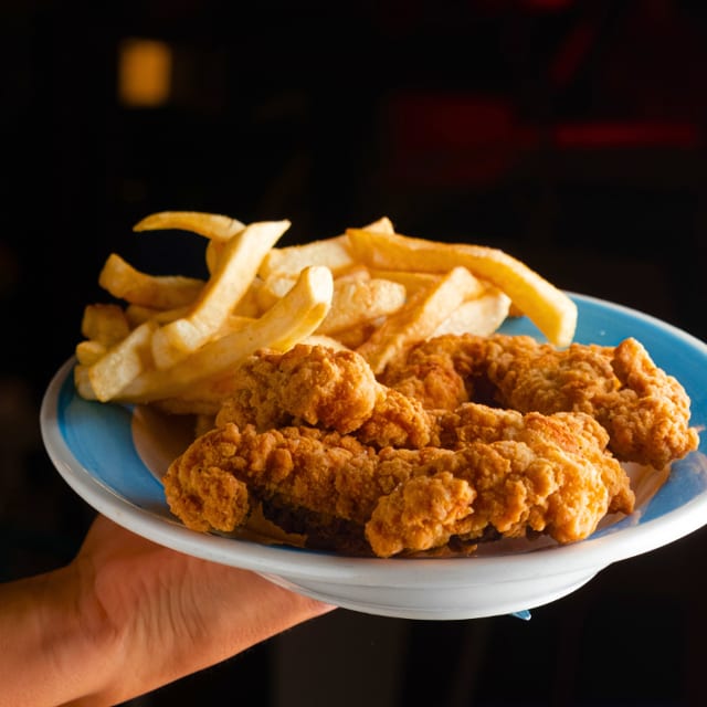 Kids Chicken Fingers.