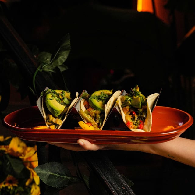 Veggie Tacos.