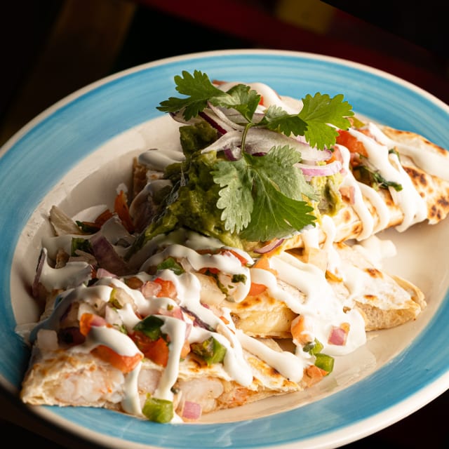 Shrimp Quesadilla.