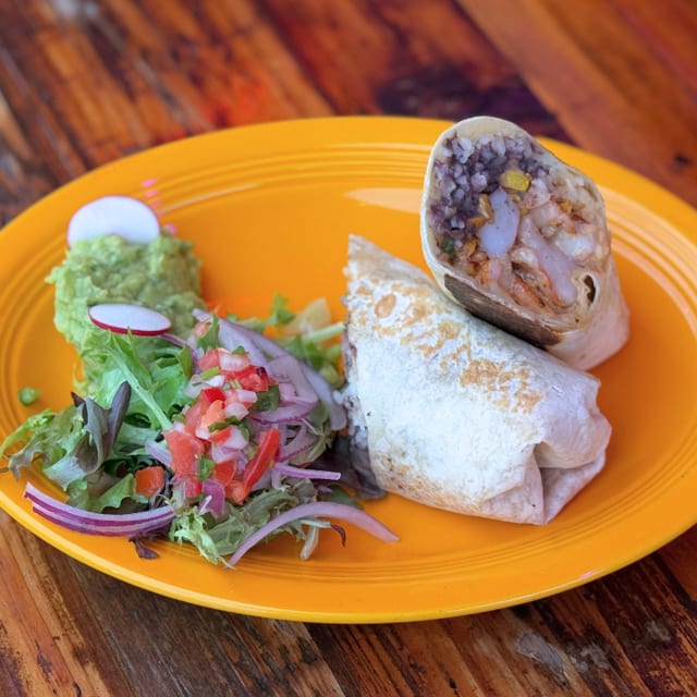 Shrimp Burrito.