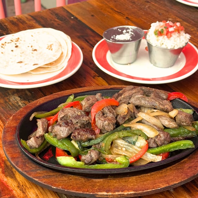 Steak Fajitas.