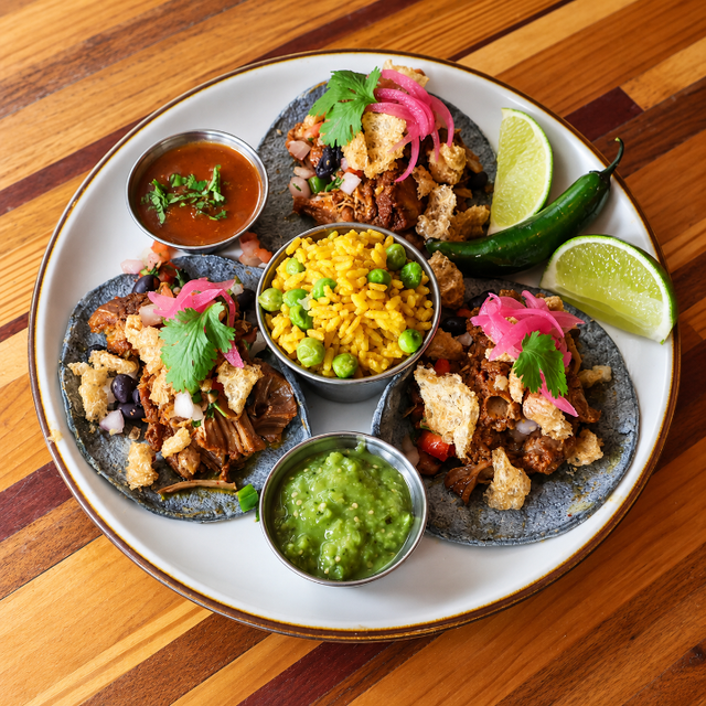 Cochinita Pibil Taco.